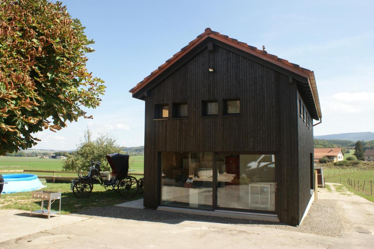 Courtedoux L'Hotat Di Loup B&B 외부 사진