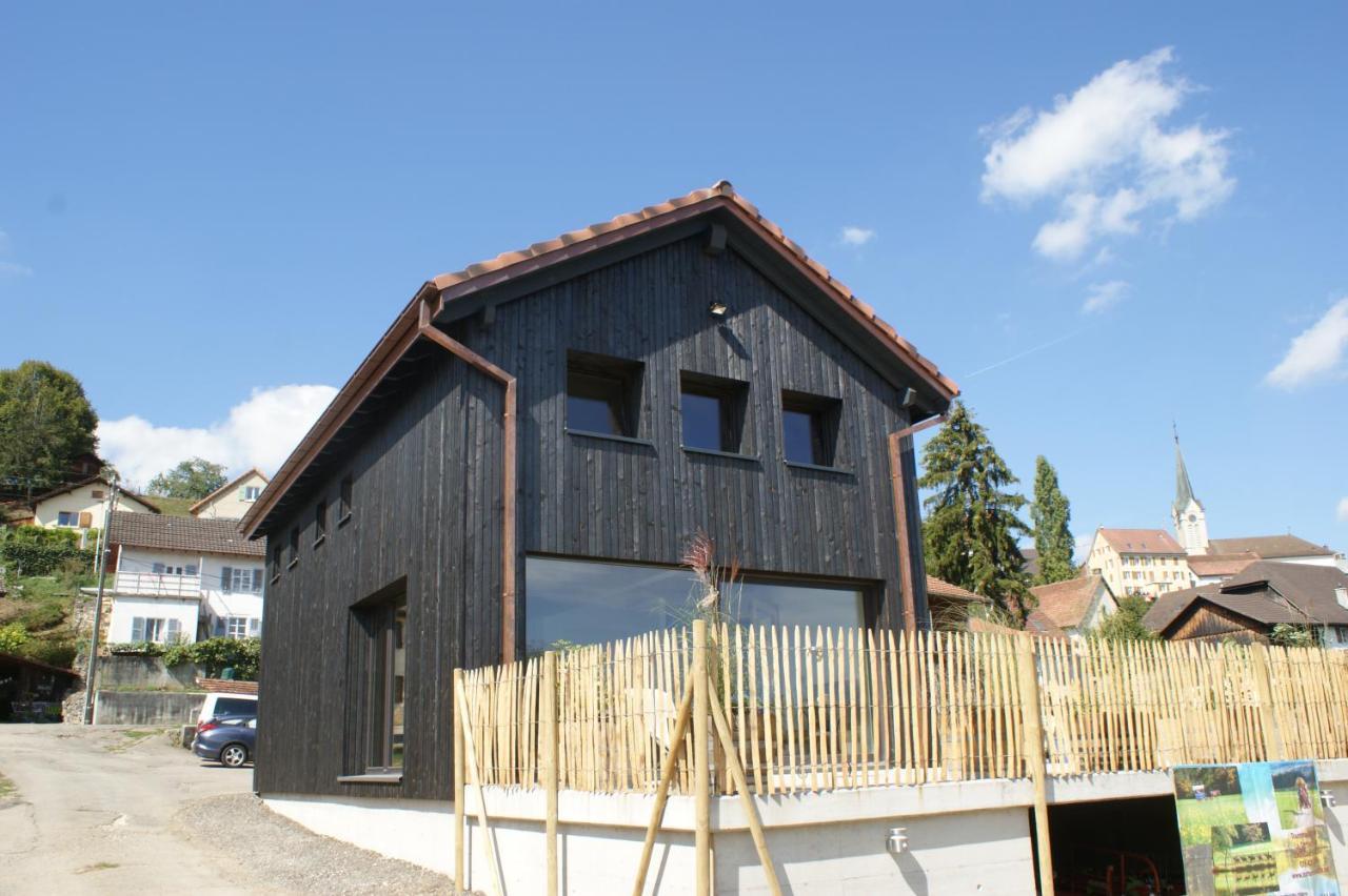 Courtedoux L'Hotat Di Loup B&B 외부 사진